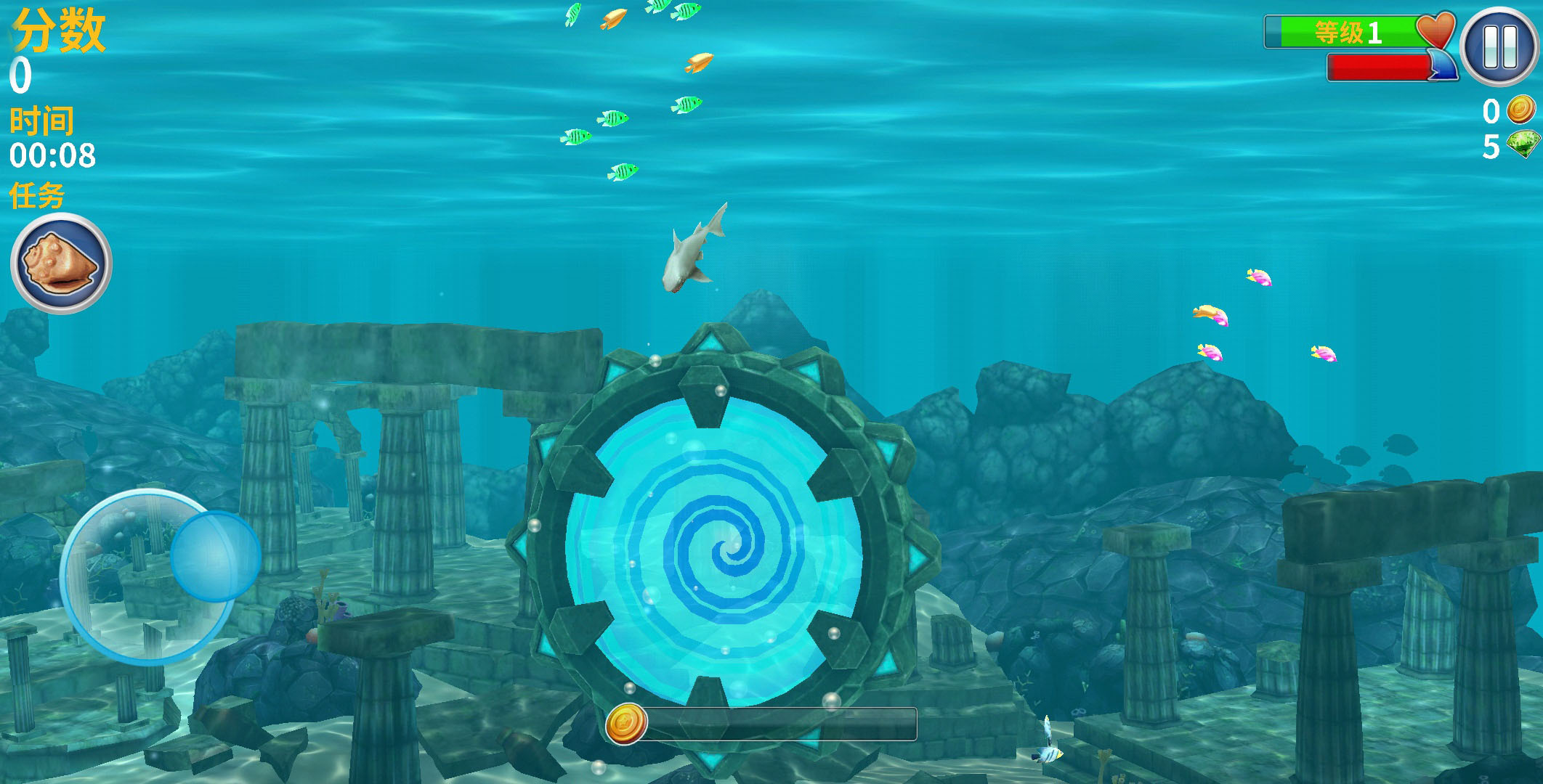 深海鲨鱼模拟器