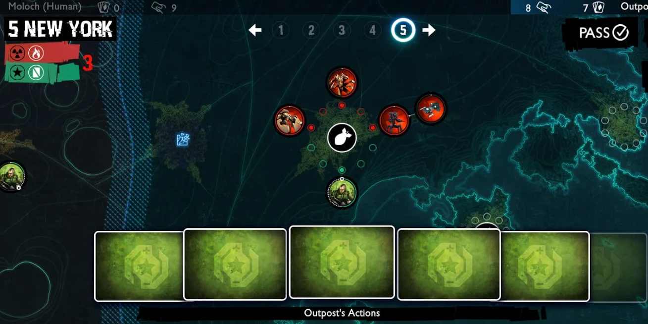 神经岛护卫卡牌游戏