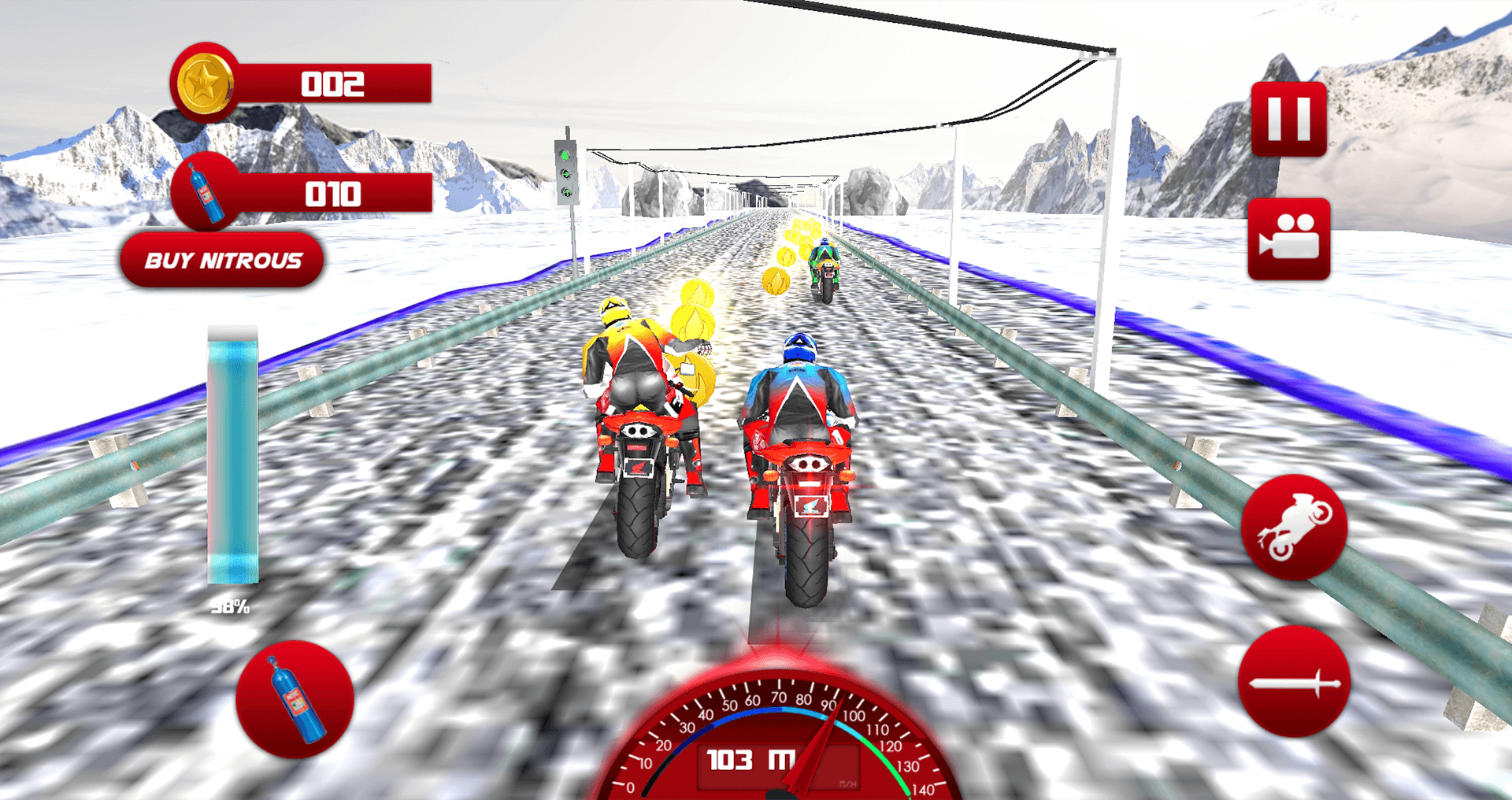 Crazy Road Rash Bike Race(疯狂赛车3D)