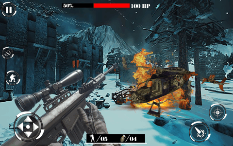 沙漠山狙击兵：现代射手战斗