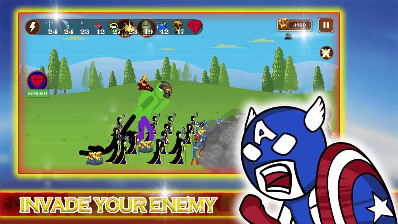 Hero stick war(火柴人英雄之战) Hero stick war(火柴人英雄之战)