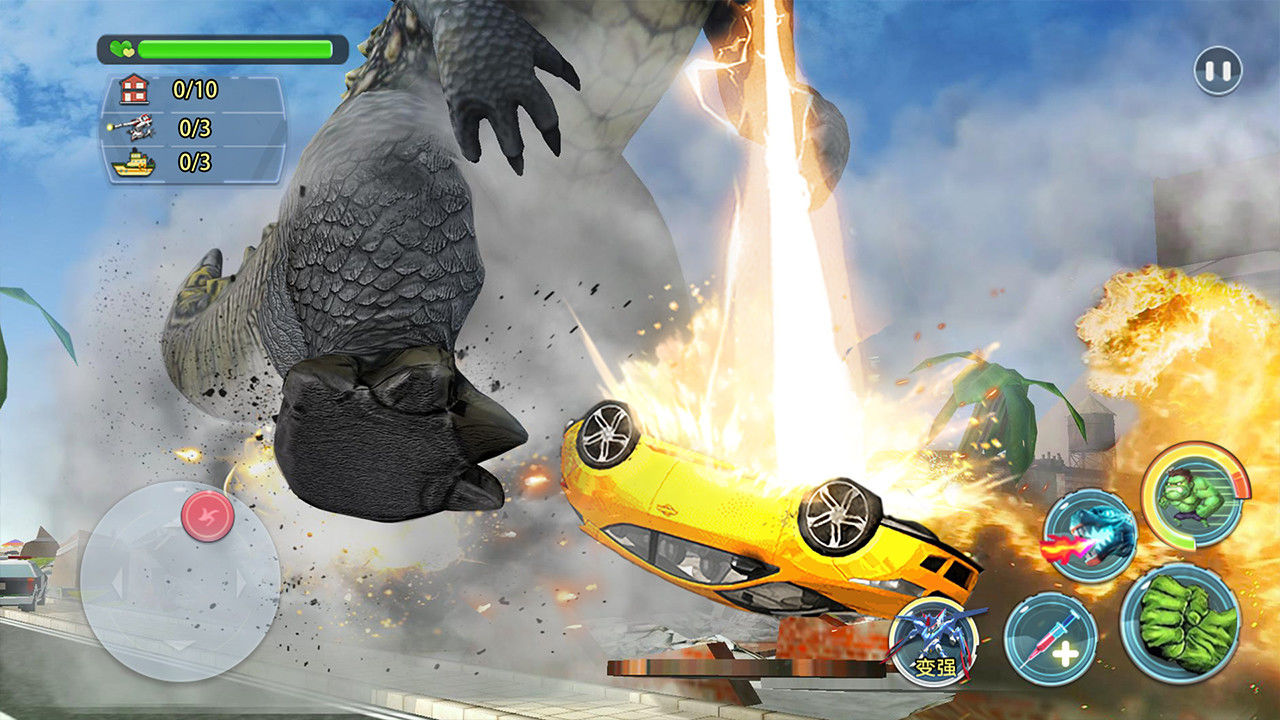 怪兽毁灭城市 怪兽毁灭城市