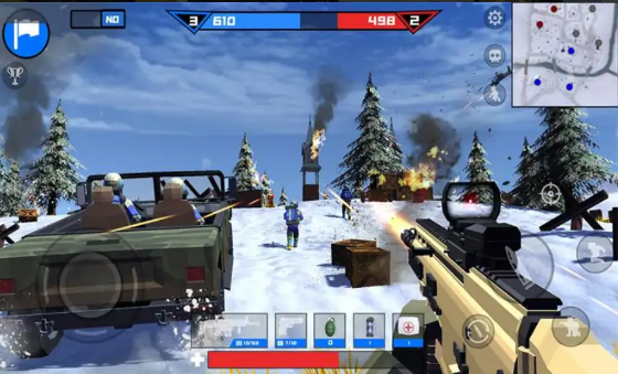 红蓝战争模拟器（辅助菜单）