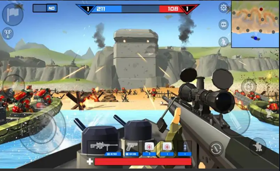 红蓝战争模拟器（辅助菜单）