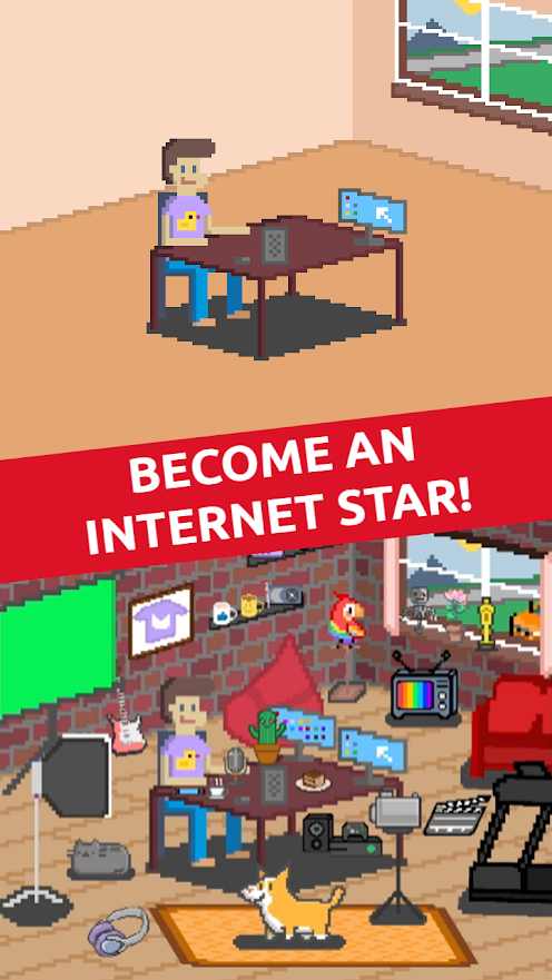 像素博主模拟器