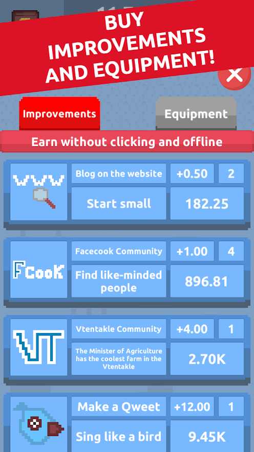 像素博主模拟器