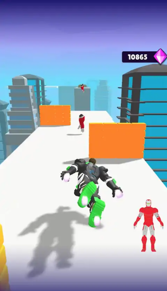 钢铁侠飞行3D（强加金币）