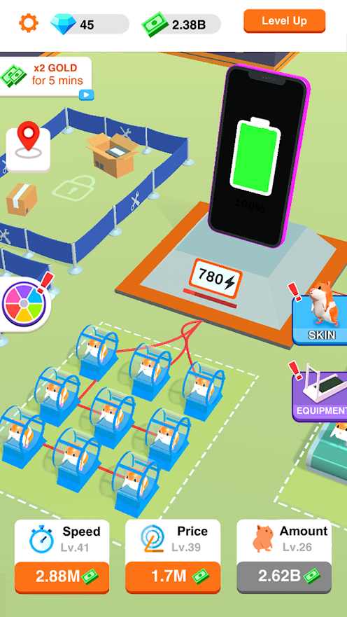 空闲仓鼠发电厂