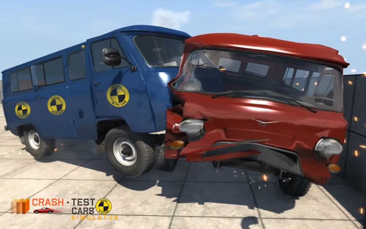 Car Crash Test UAZ BUHANKA(汽车碰撞试验) Car Crash Test UAZ BUHANKA(汽车碰撞试验)