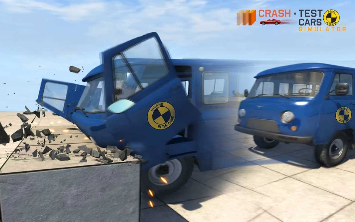 Car Crash Test UAZ BUHANKA(汽车碰撞试验) Car Crash Test UAZ BUHANKA(汽车碰撞试验)
