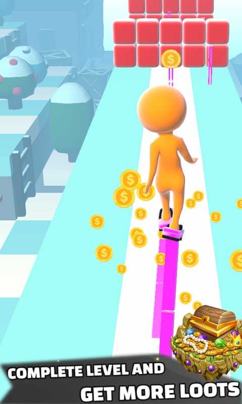 穿上高跟跑起来