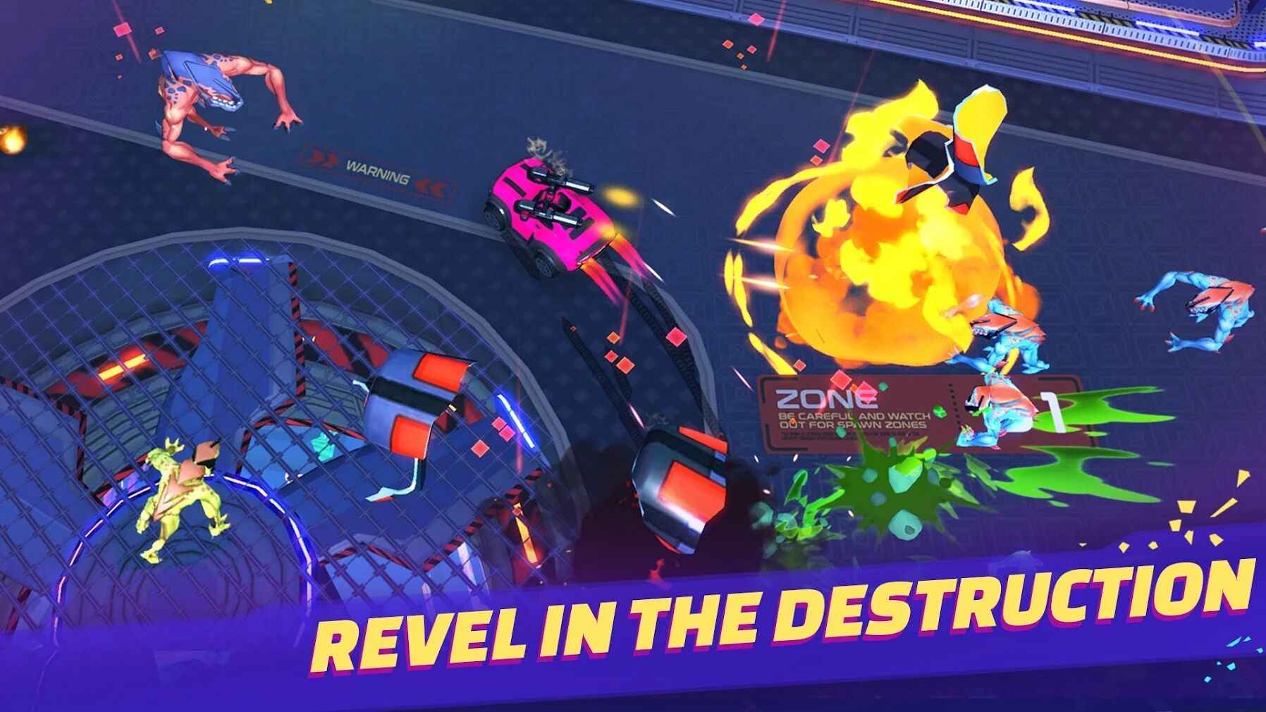 深红车轮：汽车射击