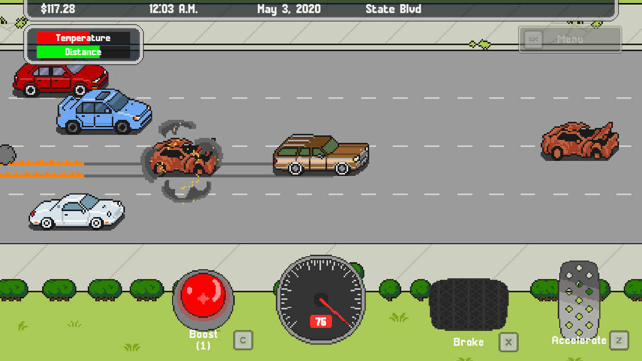 送餐司机模拟器