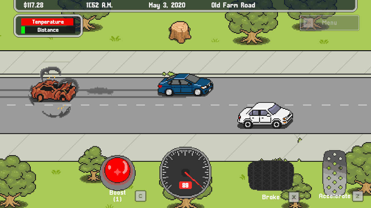 送餐司机模拟器