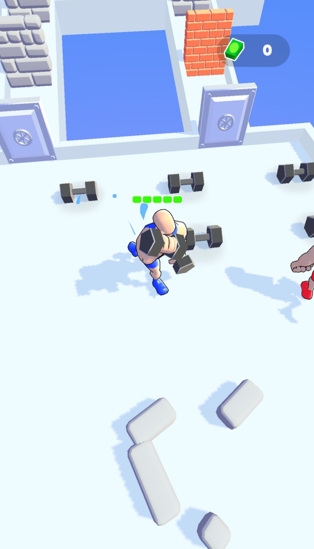 健身小伙大乱斗