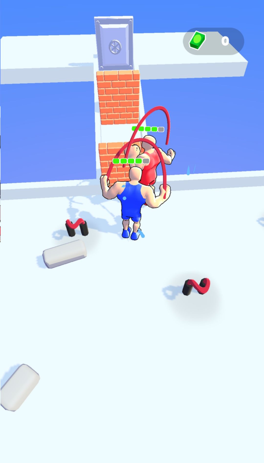 健身小伙大乱斗