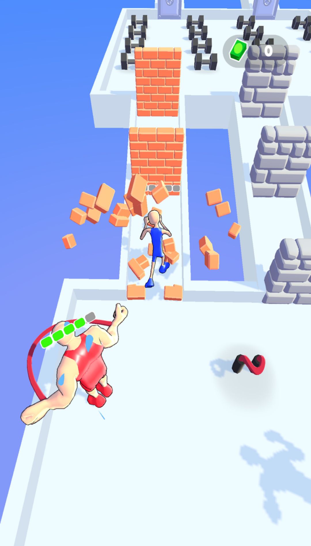 健身小伙大乱斗