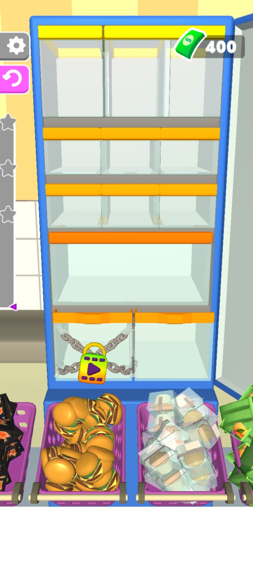 装满冰箱(辅助菜单) 装满冰箱(辅助菜单)