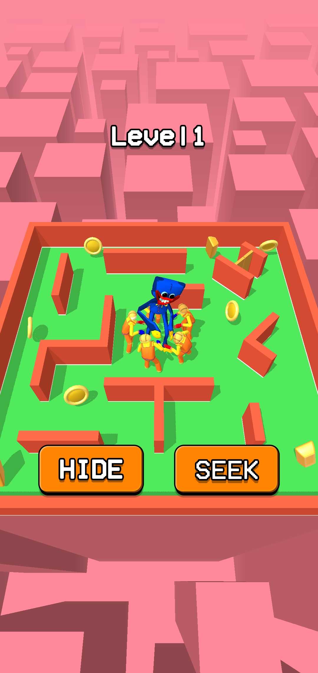 波比游戏：躲猫猫