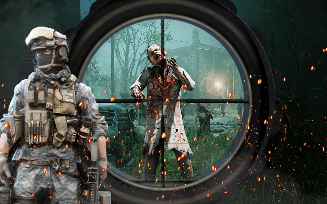 僵尸战斗：目标射击模拟器3D