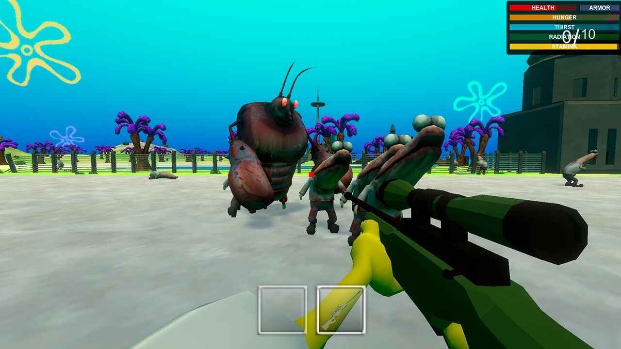 鲍勃与穿着比基尼的僵尸 鲍勃与穿着比基尼的僵尸