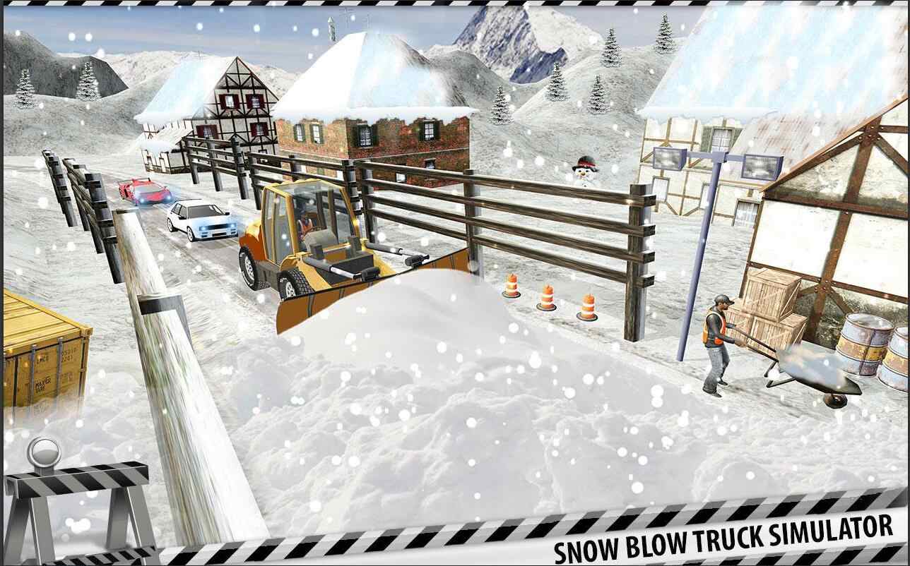 雪地卡车驾驶模拟器 雪地卡车驾驶模拟器