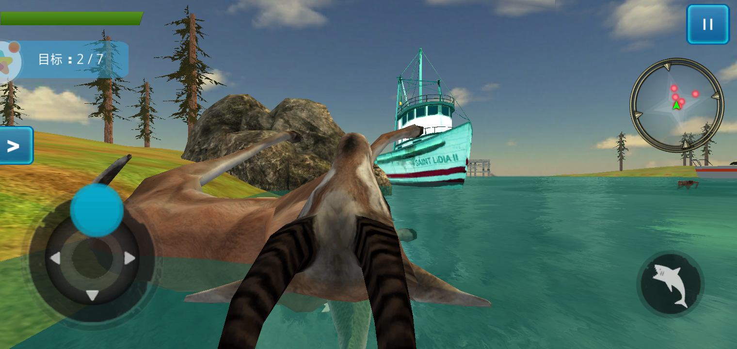 深海鲨鱼模拟 深海鲨鱼模拟