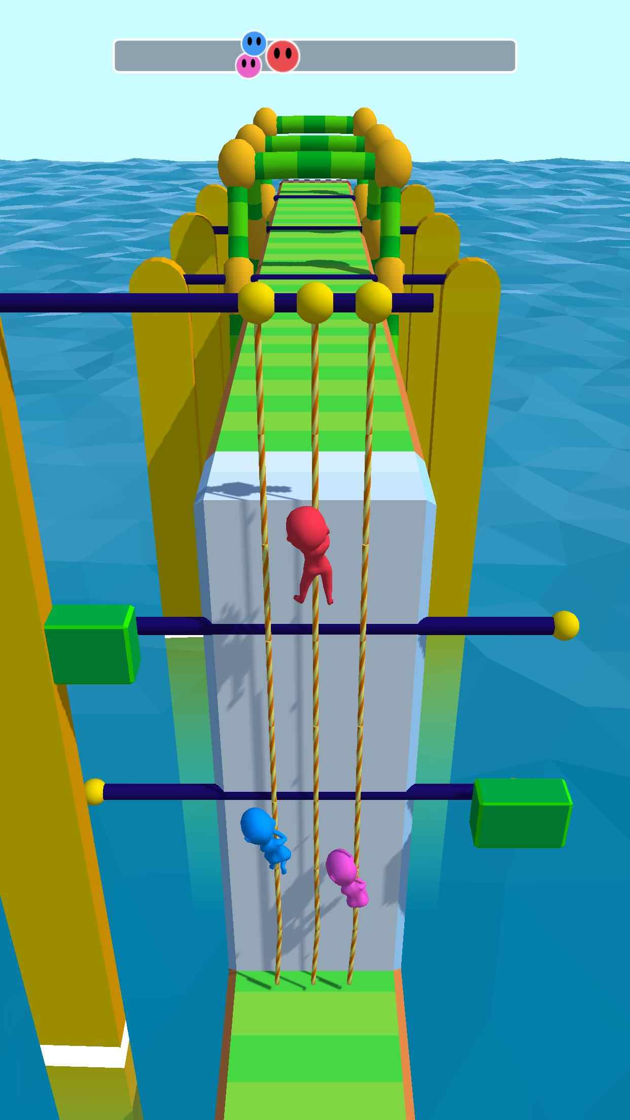 火柴人水上跑酷