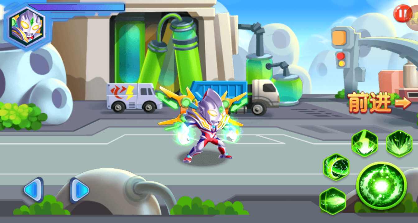 奥特曼格斗之热血英雄2D