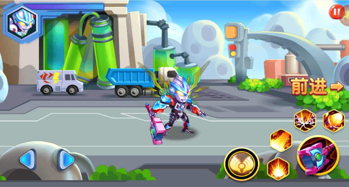 奥特曼格斗之热血英雄2D