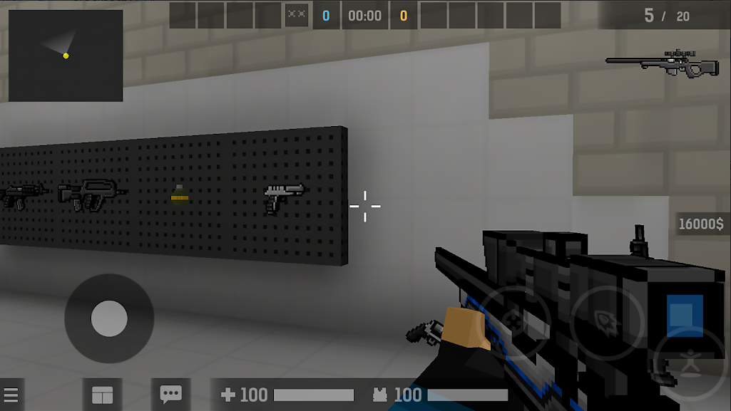 碉堡射击（辅助菜单）