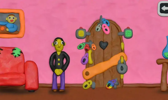 12锁橡皮泥房间