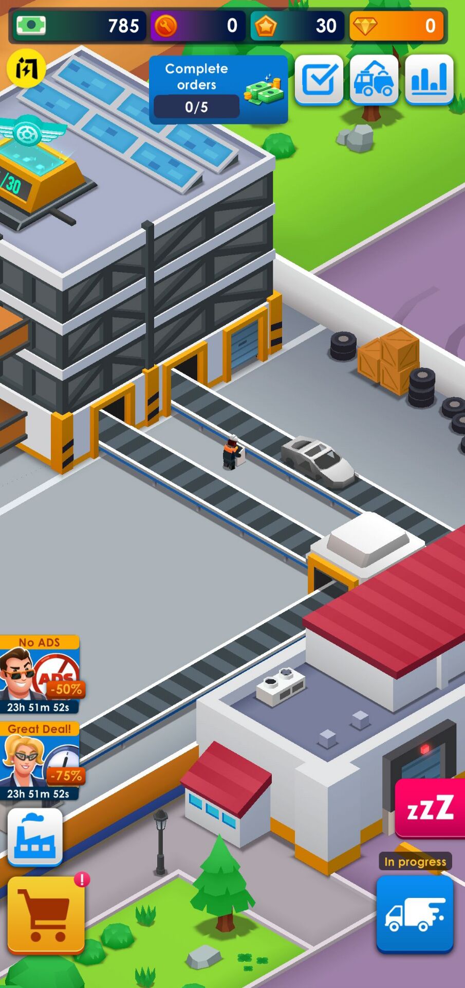 闲置汽车工厂大亨