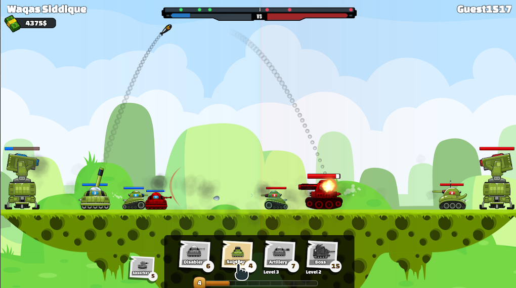 坦克对战(抖音浪哥推荐)