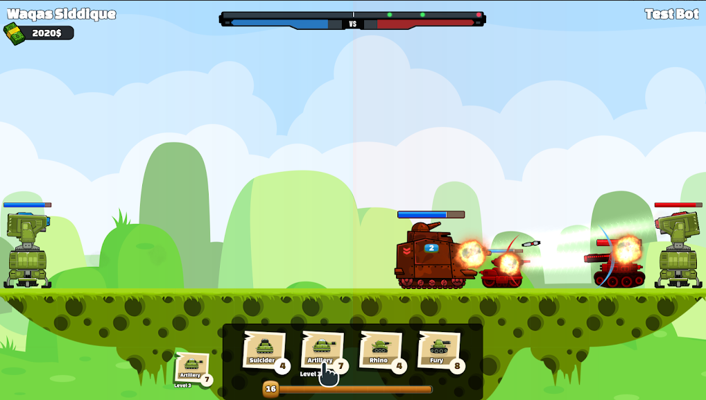 坦克对战(抖音浪哥推荐)