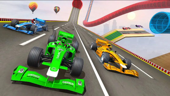 方程式赛车特技3D