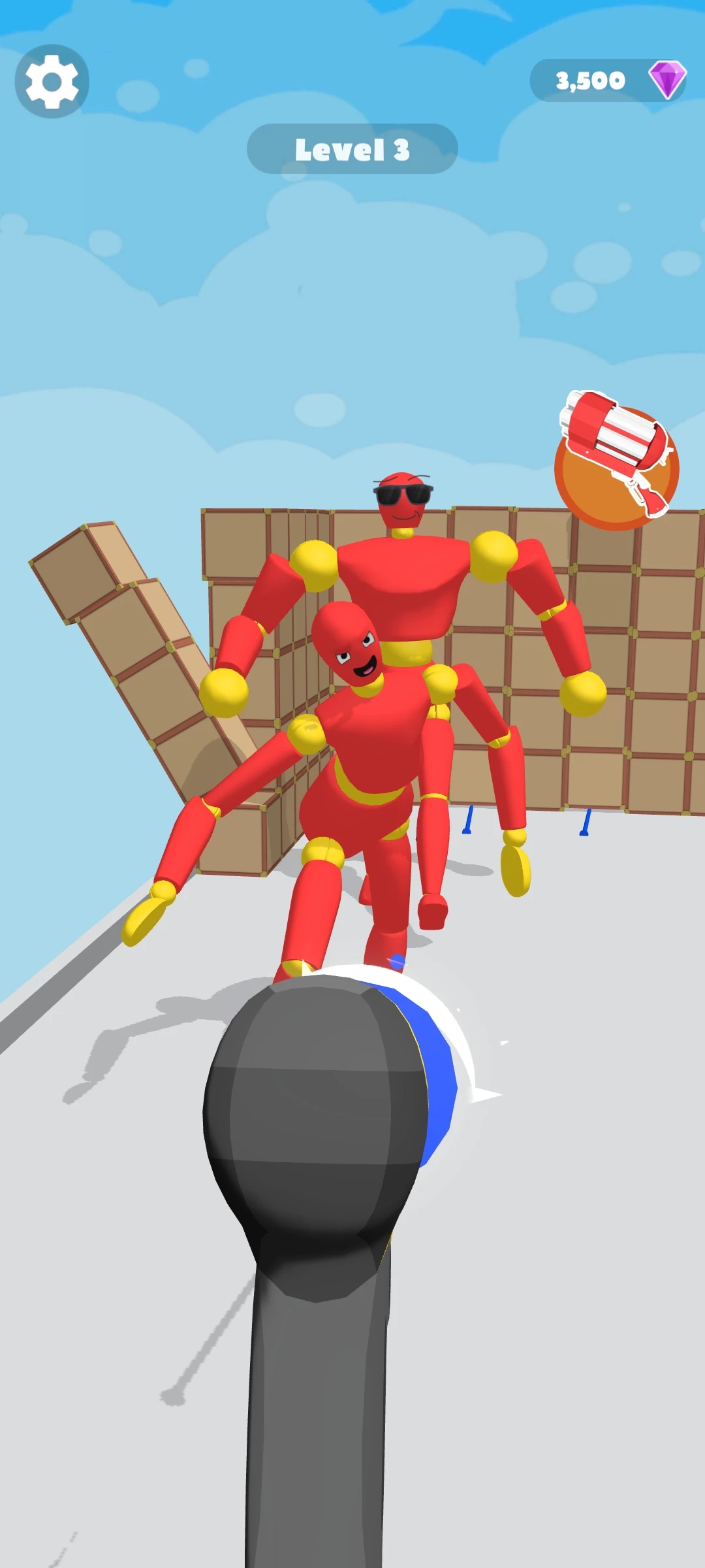 把它们钉在一起