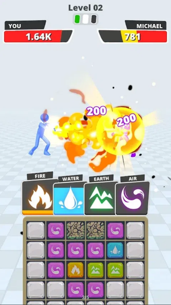 元素拼图战斗机