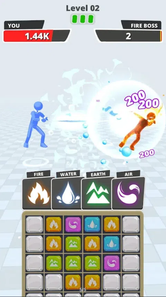 元素拼图战斗机