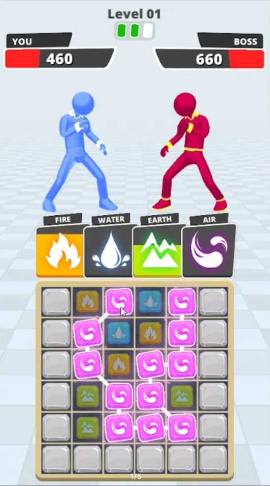 元素拼图战斗机