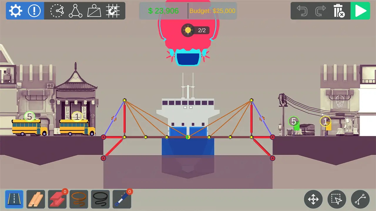 破碎桥梁模拟器 破碎桥梁模拟器