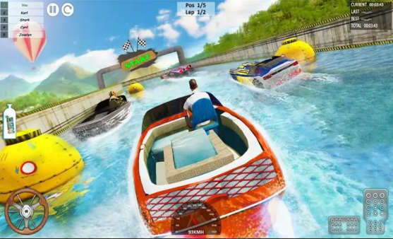 快艇比赛:船游戏 快艇比赛:船游戏