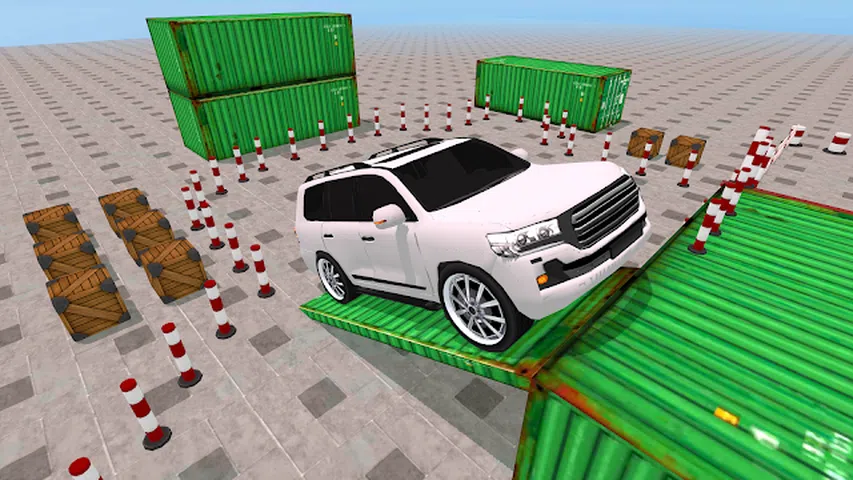 ​停车场汽车驱动