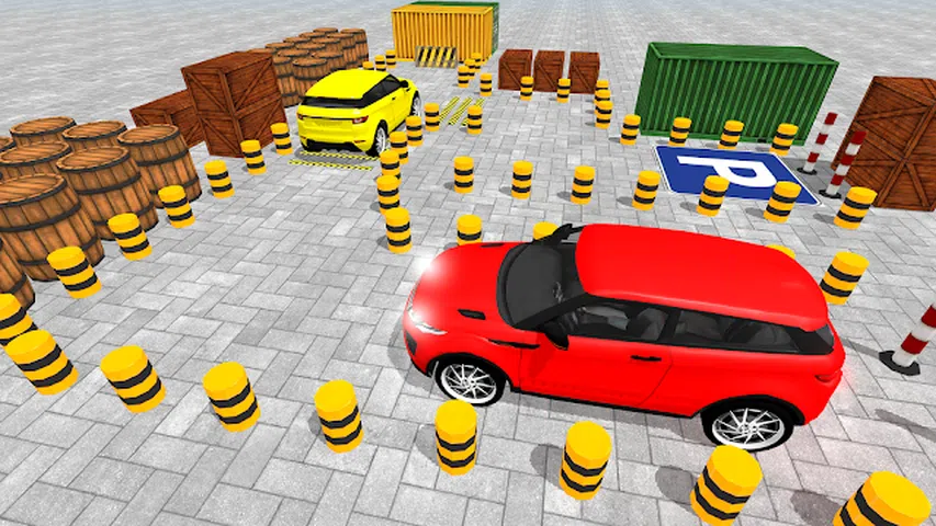 ​停车场汽车驱动