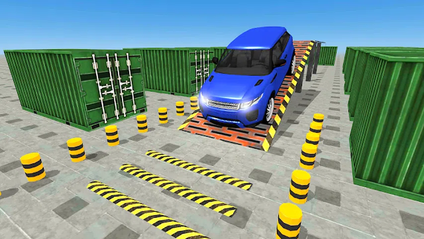 ​停车场汽车驱动