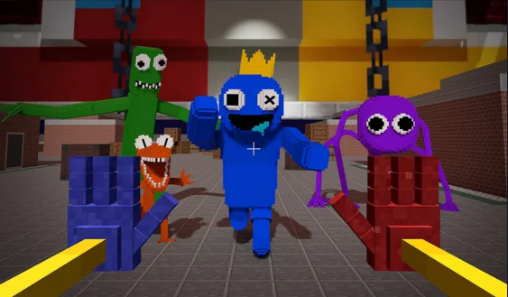 彩虹朋友躲猫猫