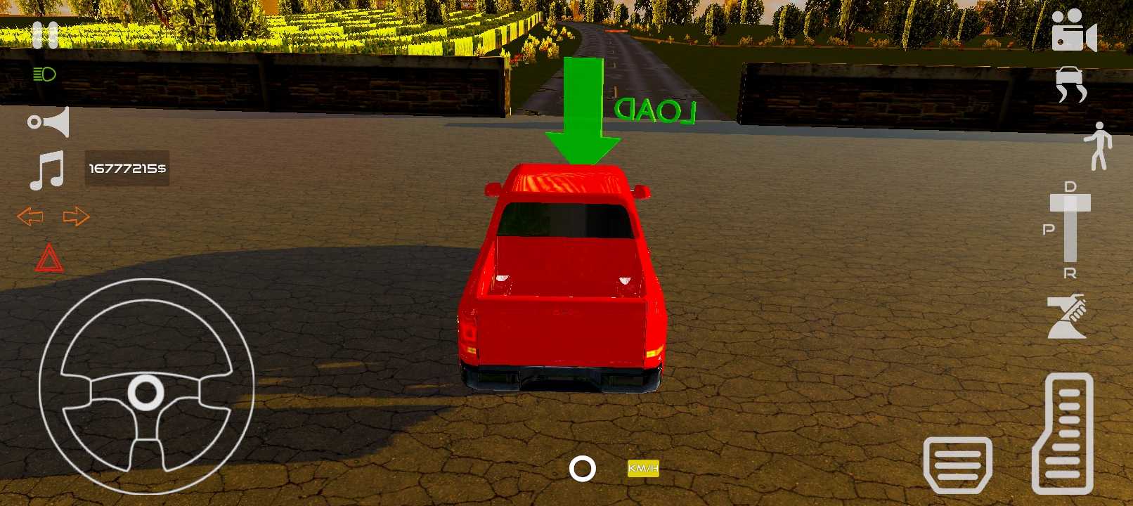 越野皮卡车驾驶