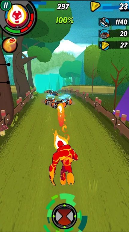 少年骇客跑酷(外星英雄）