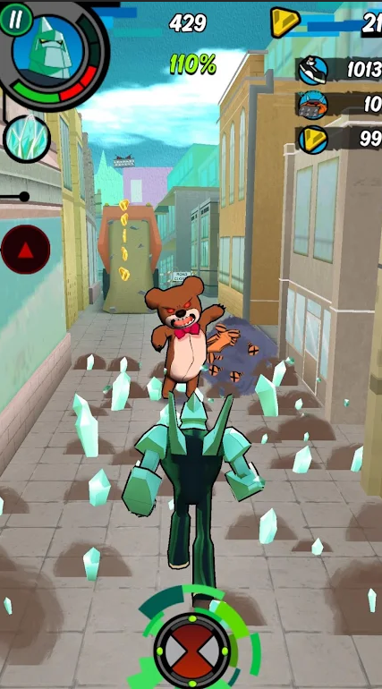 少年骇客跑酷(外星英雄）