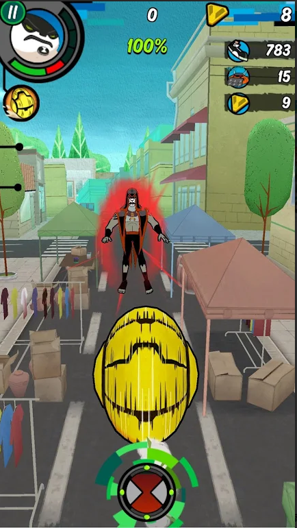 少年骇客跑酷(外星英雄）